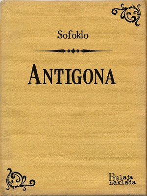 cover image of Antigona